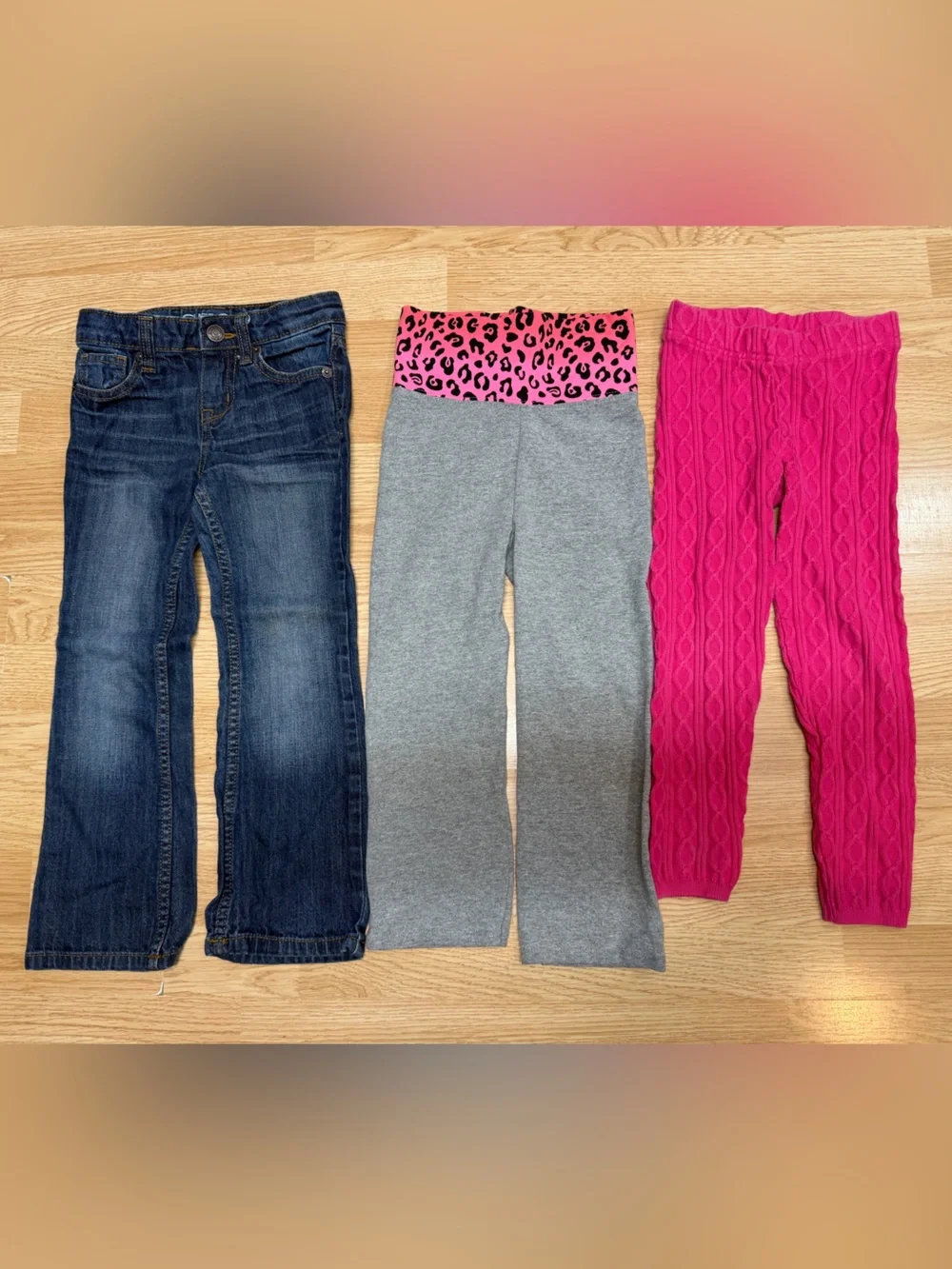 Girls 17 Piece Reseller Clothing Lot Sizes 4–6/7 Jeans Leggings Tops